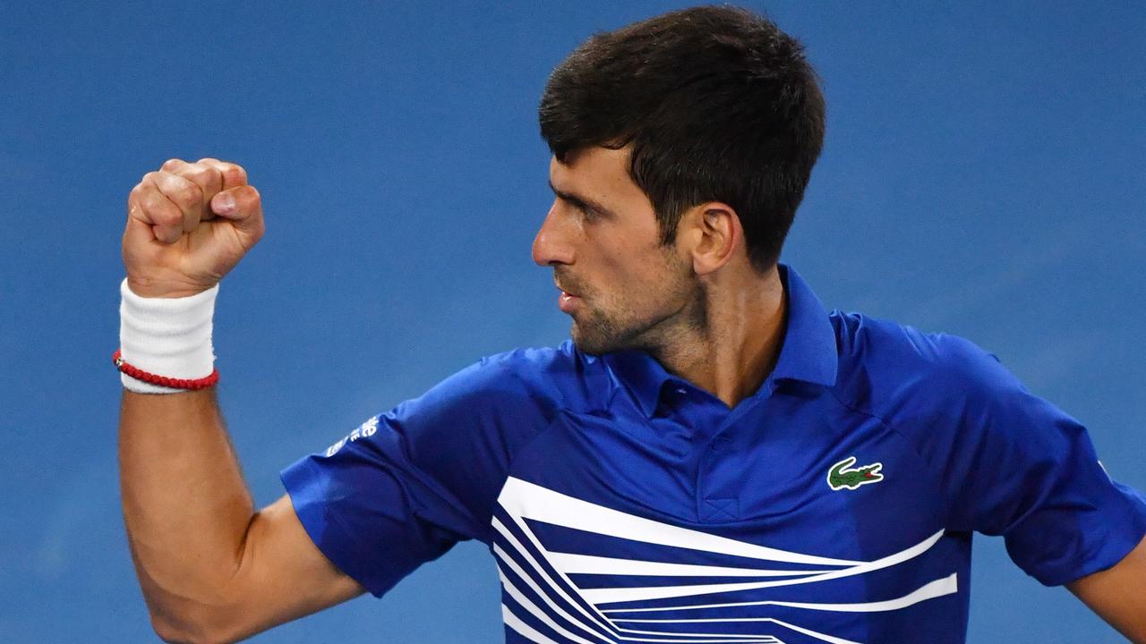 The Djoker thumped Rafa. (Photo by Paul Crock / AFP)