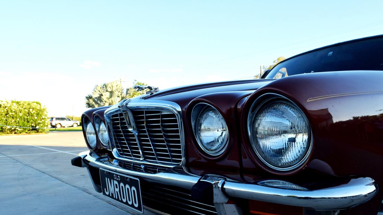 One of the magnificent cars that pulled up outside the Explorers Inn at the Roma State College Formal. Photo Tom Gillespie / Western Star