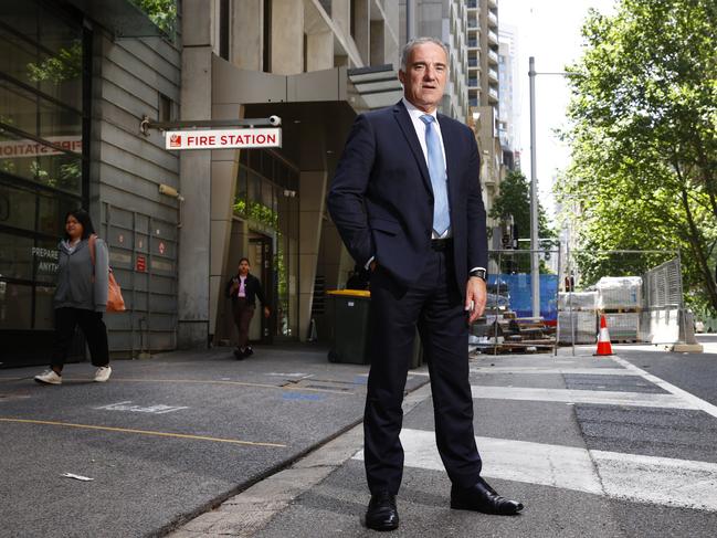 Business Sydney executive director Paul Nicolau said the $11 billion estimated economic benefit from the Metro could be even greater than anticipated. Picture: Richard Dobson