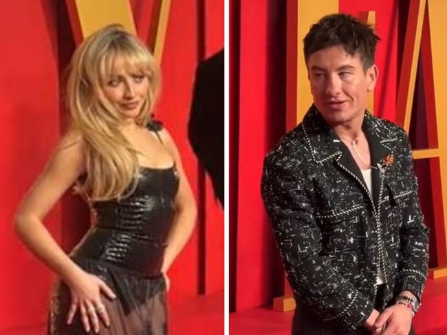 Sabrina Carpenter and Barry Keoghan