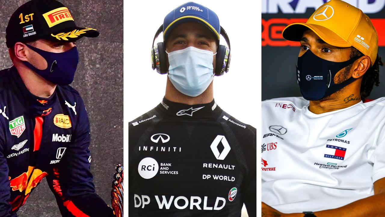 F1 driver ratings from the 2020 season.