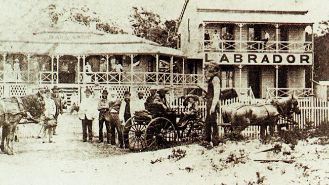 The Labrador Hotel in 1884.