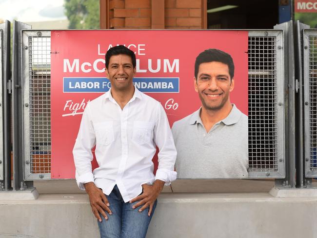 Labor's Lance McCallum has claimed victory in the Bundamba by-election.