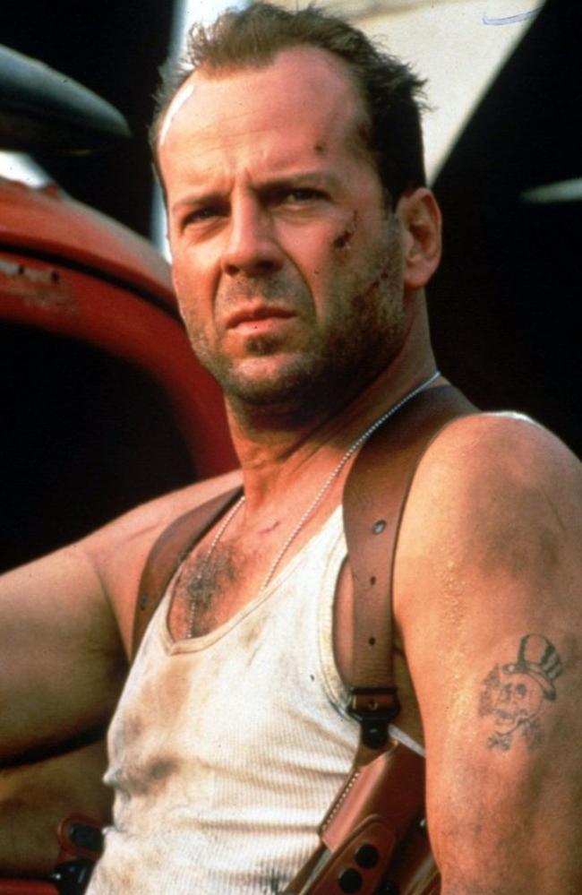 Bruce Willis in Die Hard. Picture: Supplied