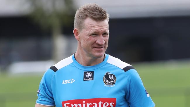 Collingwood coach Nathan Buckley. Picture: David Crosling