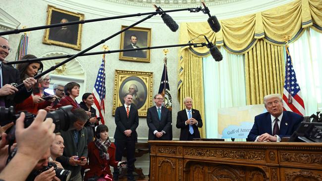 Trump’s executive orders are unfolding in real time. Picture: AFP