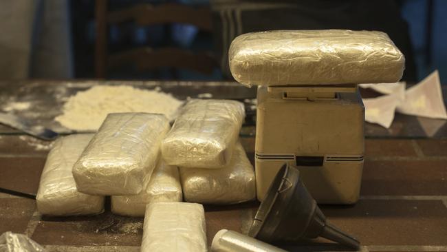 Generic photo of bags of cocaine. Picture: istock