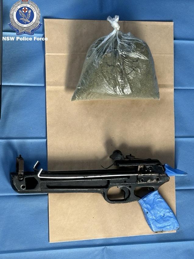 Drug and Firearms Squad detectives seized a range of items. Picture: NSW Police