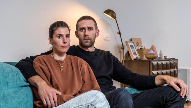 Australian basketballer Tom Jervis and his wife Jazze, will be among those called to testify from Queensland. Picture: Jake Nowakowski