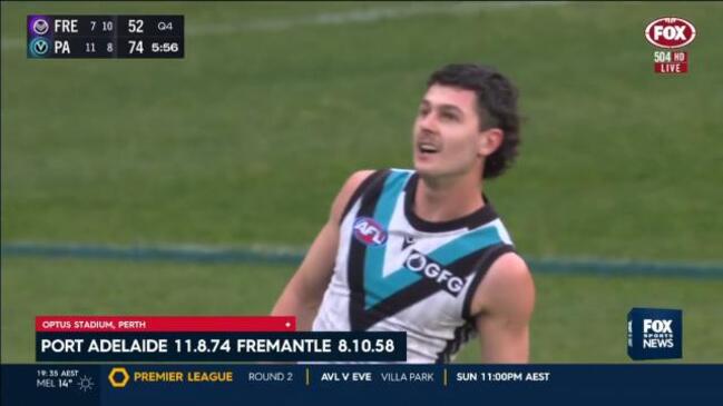 Port Adelaide power through Dockers in crucial win