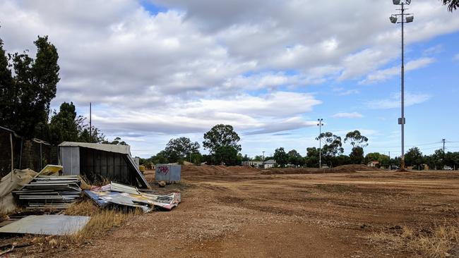 Site of the former Eric Weissel Oval. Picture: Toby Vue