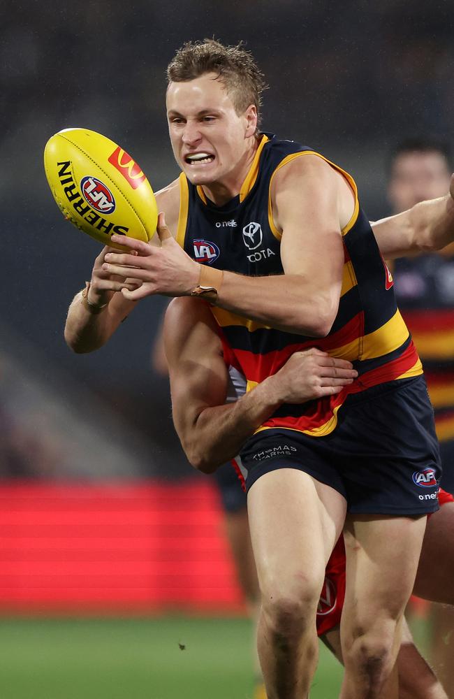 Jordan Dawson had a super 2023. Picture: Sarah Reed/AFL Photos