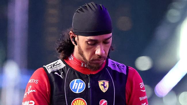 Lewis Hamilton’s woes continued in Jeddah on the weekend. (Photo by Alex Pantling/Getty Images)