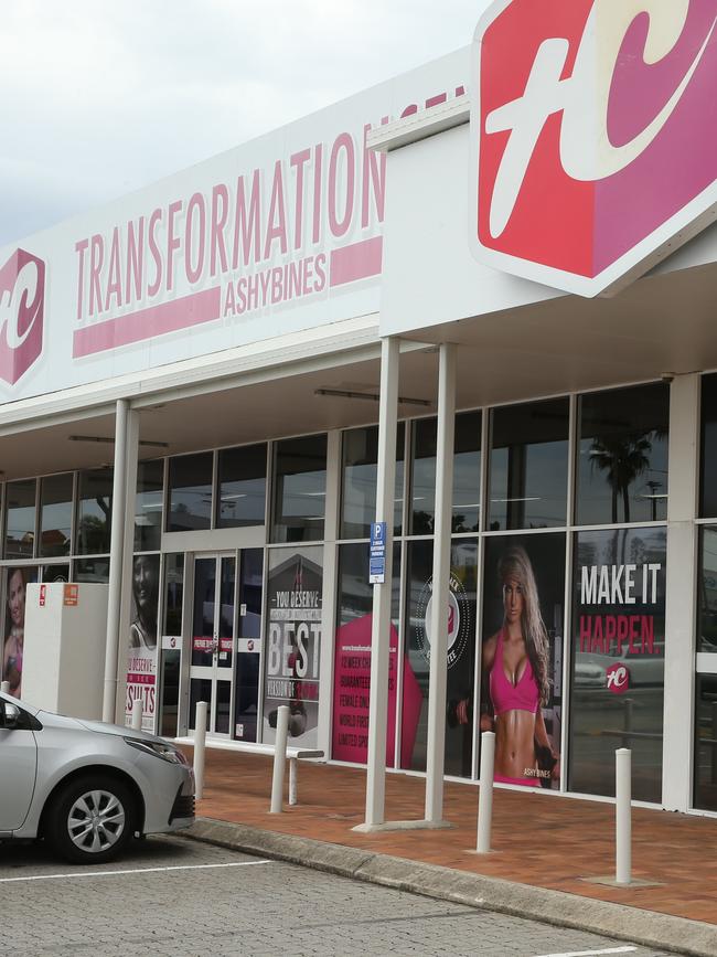 Bines sold off her Mermaid Beach gym. Picture: Glenn Hampson