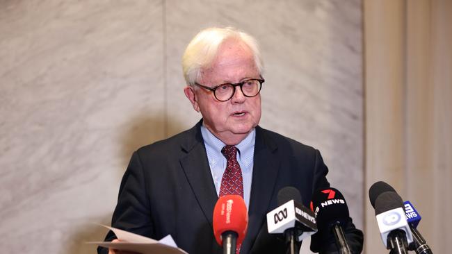 NICC chief commissioner Philip Crawford said Crown Sydney had demonstrated it was fit to retain its licence after a major overhaul recommended from the inquiry. Picture: NCA NewsWire / Damian Shaw