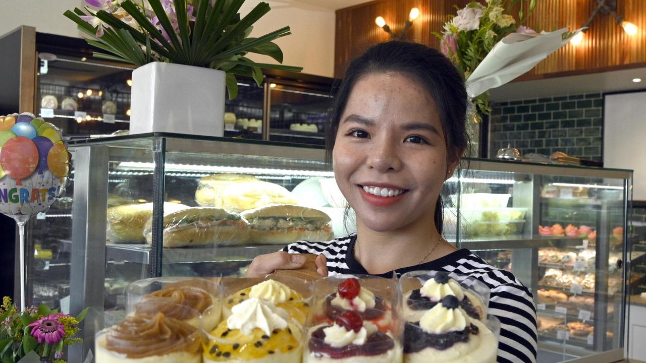 Ann Nguyen owner of Ann Bakery which has just opened at Eastville.