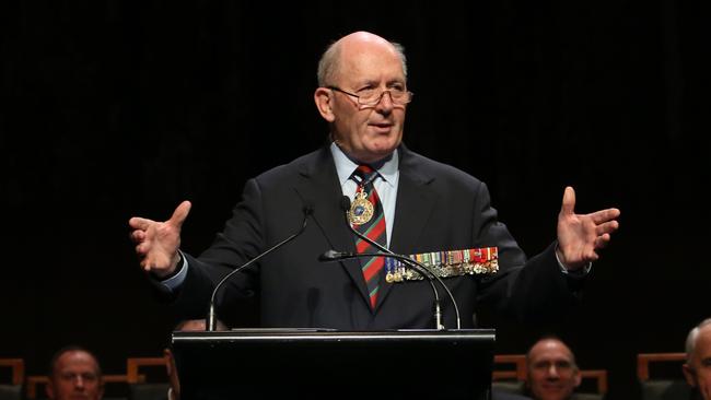 Governor-general Peter Cosgrove is among the dignitaries attending the 75th Bombing of Darwin commemoration on Sunday. PICTURE: Kym Smith