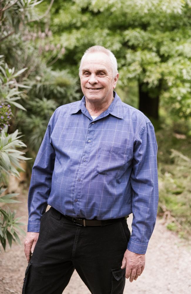 Graeme Hamilton lives in fear he exposed his family to asbestos while renovating his home in the 80s. Picture: Supplied
