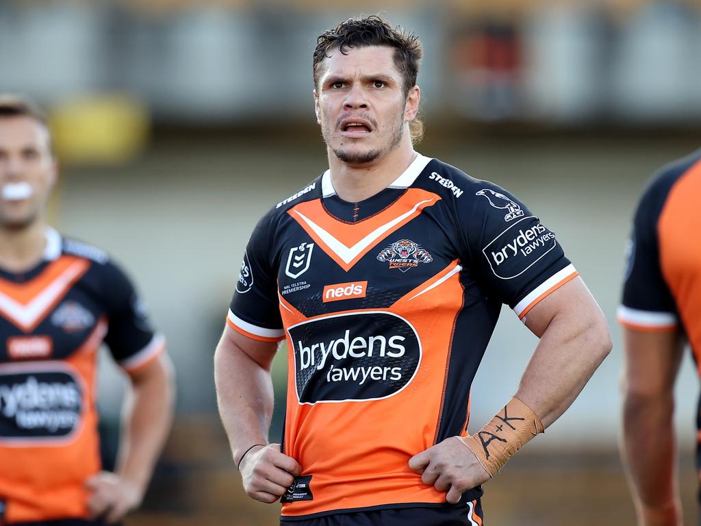 James Roberts will miss the match against the Broncos after being linked to a Covid exposure site. Picture: Mark Kolbe/Getty Images