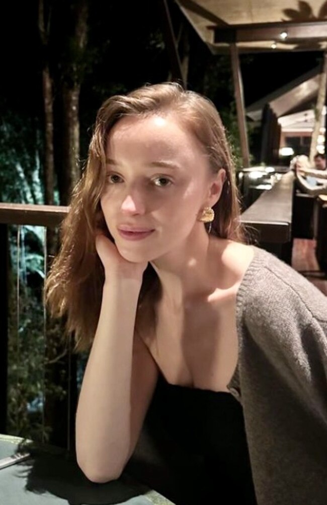 Bridgerton star Phoebe Dynevor in Queensland in July. Picture: Instagram