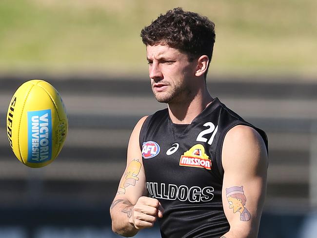 Western Bulldogs training at Whitten Oval.   Tom Liberatore    . Pic: Michael Klein.