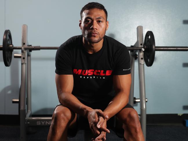 Tim Simona says he has rebuilt his life and wants to return to the NRL. Picture: Brett Costello