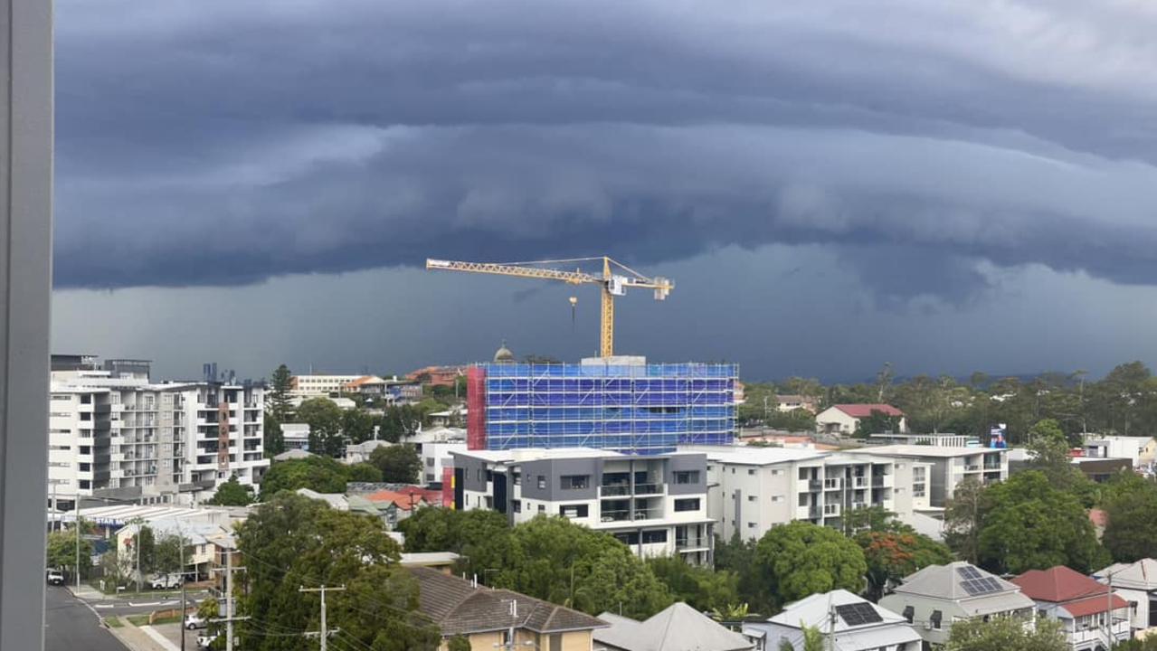 Storms have smashed SEQ on Tuesday afternoon. Picture: Lana Wilson