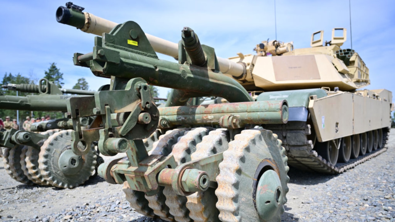 US Abrams tanks arrive in Ukraine | The Australian