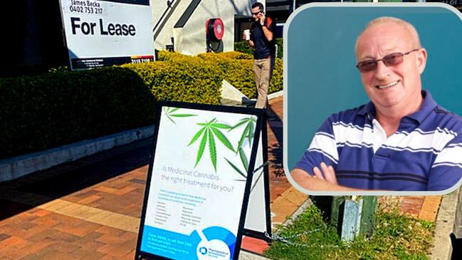 Dr Guy Wright will run the medicinal cannabis clinic from the premises in Beenleigh.