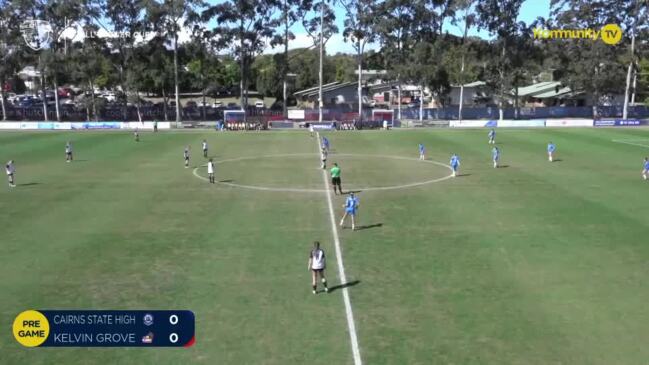 Replay: Bill Turner Cup Queensland Finals Series Day 2 - Cairns State High School v Kelvin Grove State College (Trophy grand final)