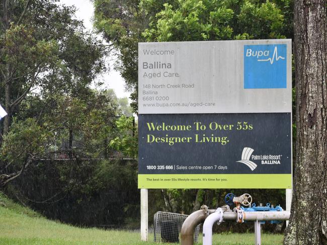 A man in his 70s has died at a Bupa Ballina aged care facility from Covid-19. Picture: Tessa Flemming