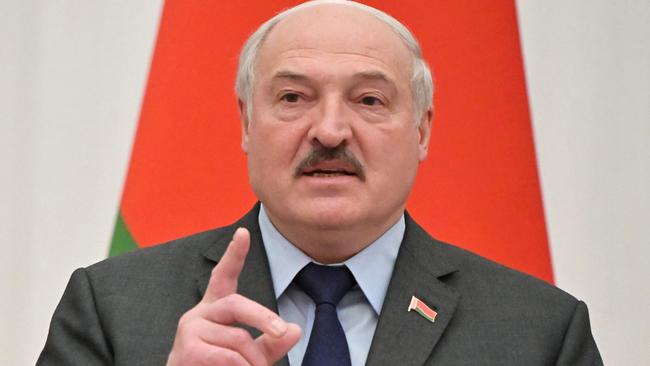 Belarus' President Alexander Lukashenko. Picture: Sergei GUNEYEV/Sputnik/AFP