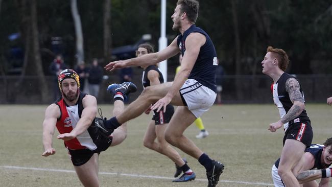 Travis Tuck led the way for Berwick with four goals. Picture: Valeriu Campan