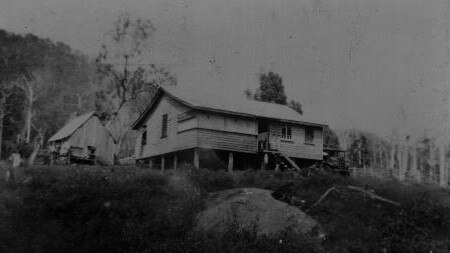 1946 First house on Willowie Farm was built from timber cut from the property on the original sawmill.