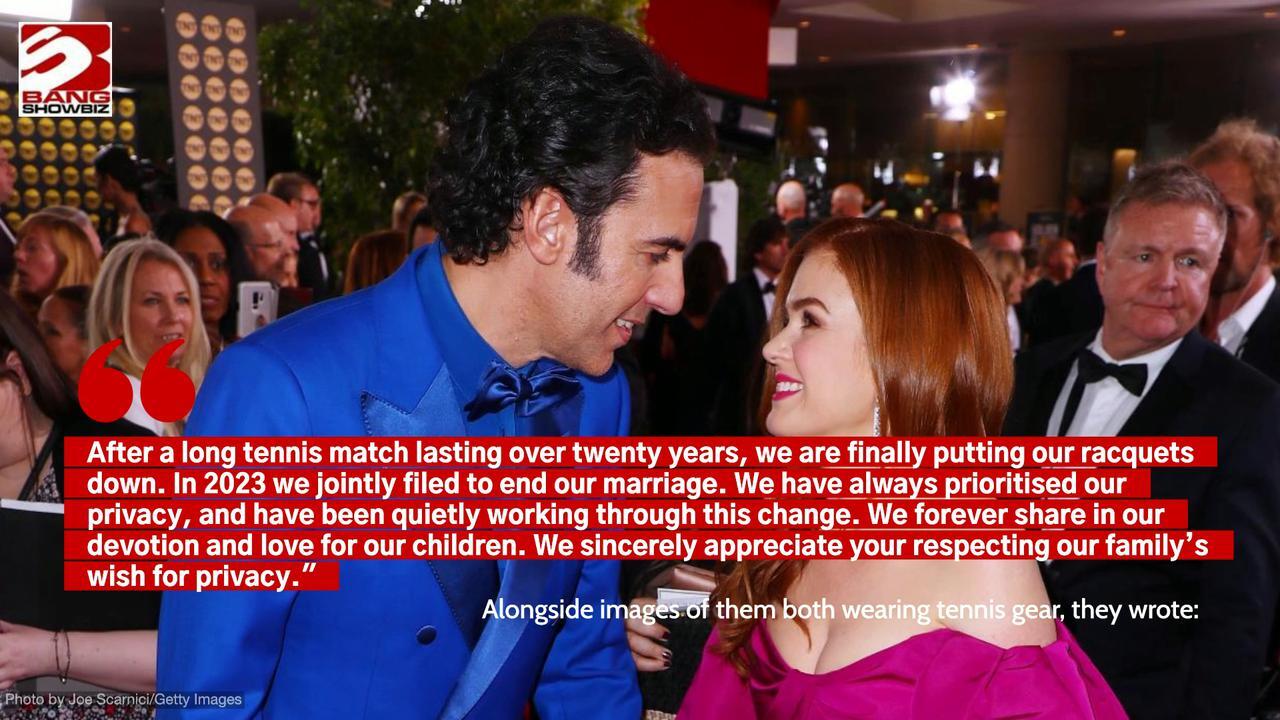 Isla Fisher thanks friends after divorce