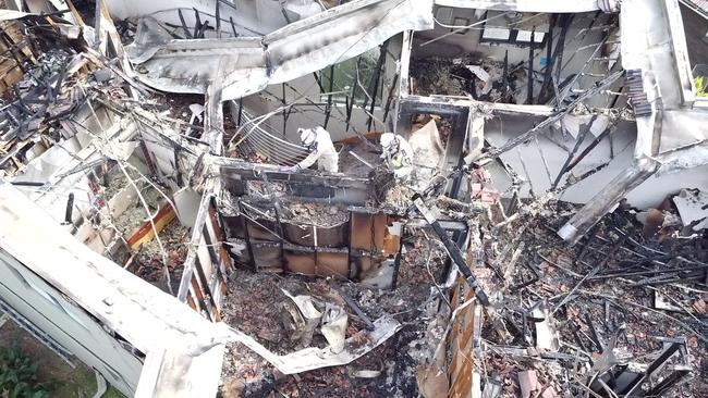 An electrical fault has been blamed for the blaze. Picture: MFB