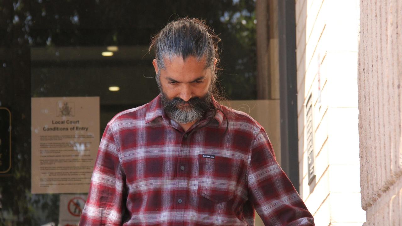 Birdavinder Singh Virk leaves Alice Springs local court on August 21, 2024. Picture: Gera Kazakov