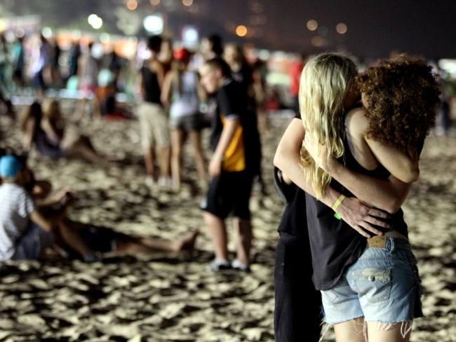 Schoolies celebrations in Surfers Paradise in 2011.