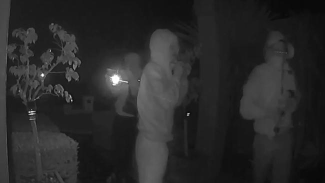 Chillin CCTV footage captures a home invasion in Middle Ridge, on August 14, 2024.