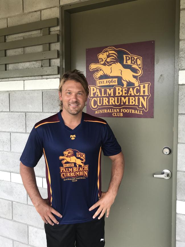 New Palm Beach Currumbin QAFL coach Jess Sinclair. Picture: SUPPLIED