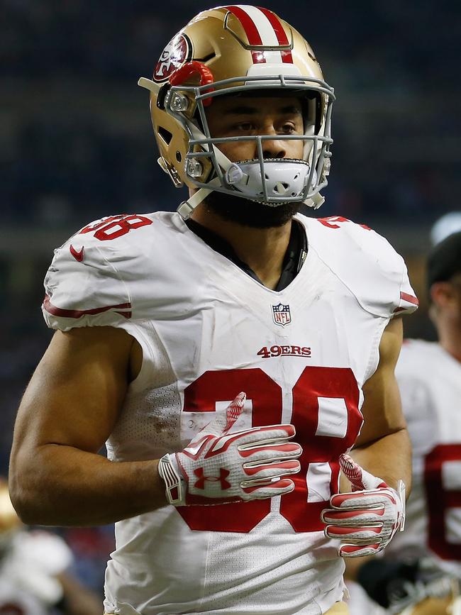 Jarryd Hayne played one season in San Francisco. Picture: Gregory Shamus/Getty Images