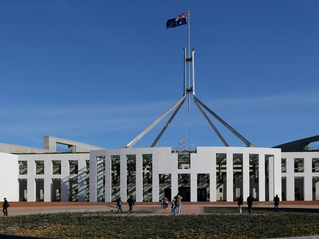 Parliament House, Canberra.