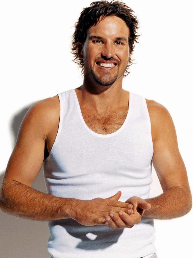 Patrick Rafter modelling for the brand circa 2009.