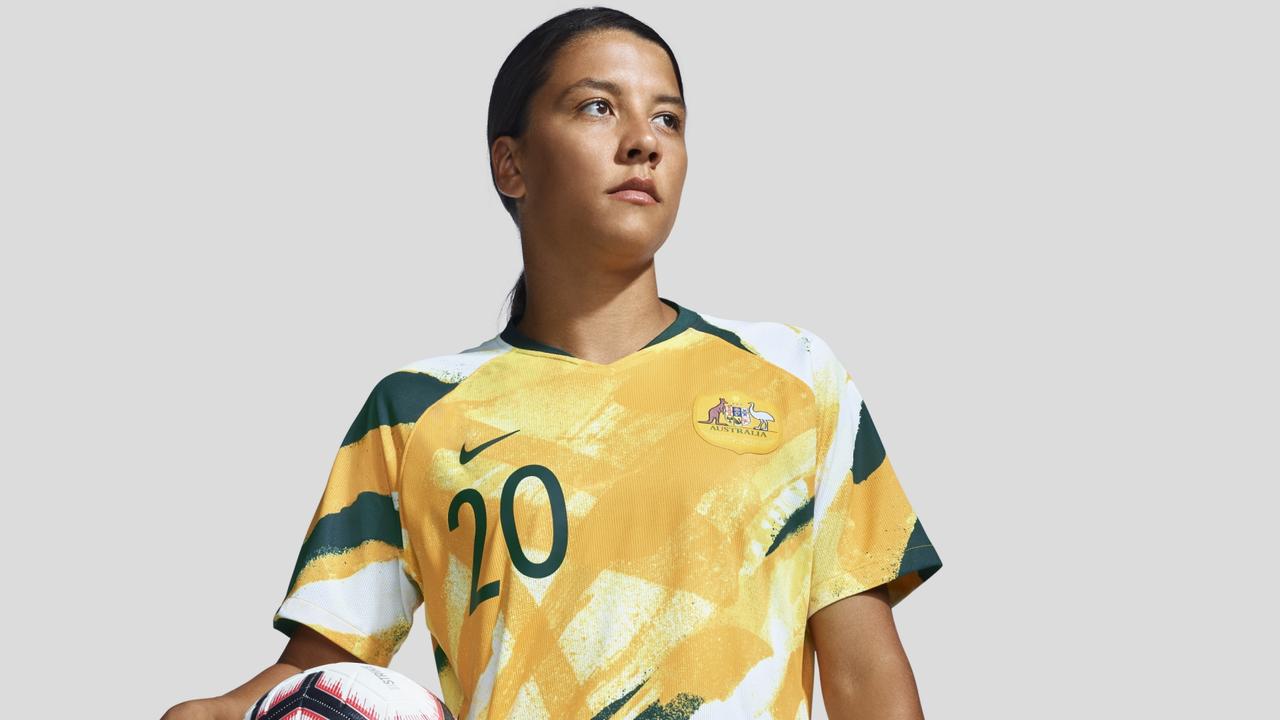 Matildas kit for the World Cup in France evokes spew shirt