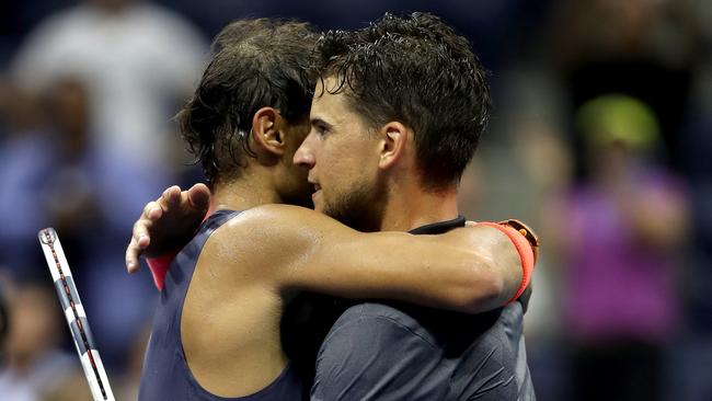 Rafa Nadal is back to his usual self: victory over Thiem 349 days later and  he gets emotional
