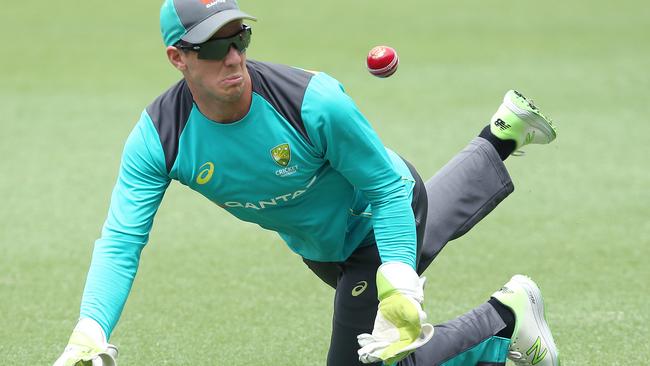 The Australian selectors are putting a lot ot faith in wicketkeeper Tim Paine. Picture: AAP