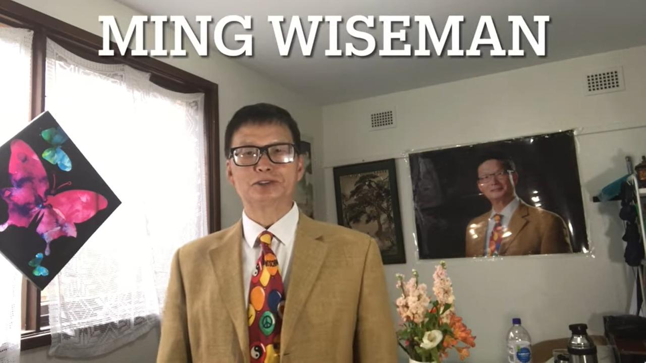 Ming Wiseman made a YouTube video about Danny Lim following the assault. Picture: Supplied/YouTube.