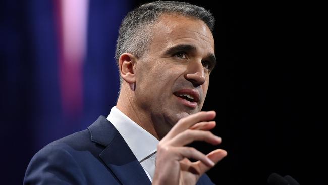 25/6/24. Premier Peter Malinauskas announcing South Australia's Housing Roadmap in a major speech at the Adelaide Convention Centre.Picture: Keryn Stevens