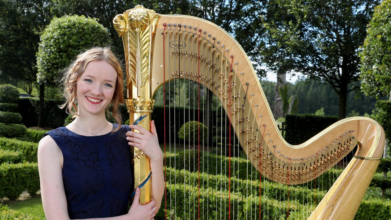 Royal harpist Alis Huws. Picture: Chris Jackson/Getty Images