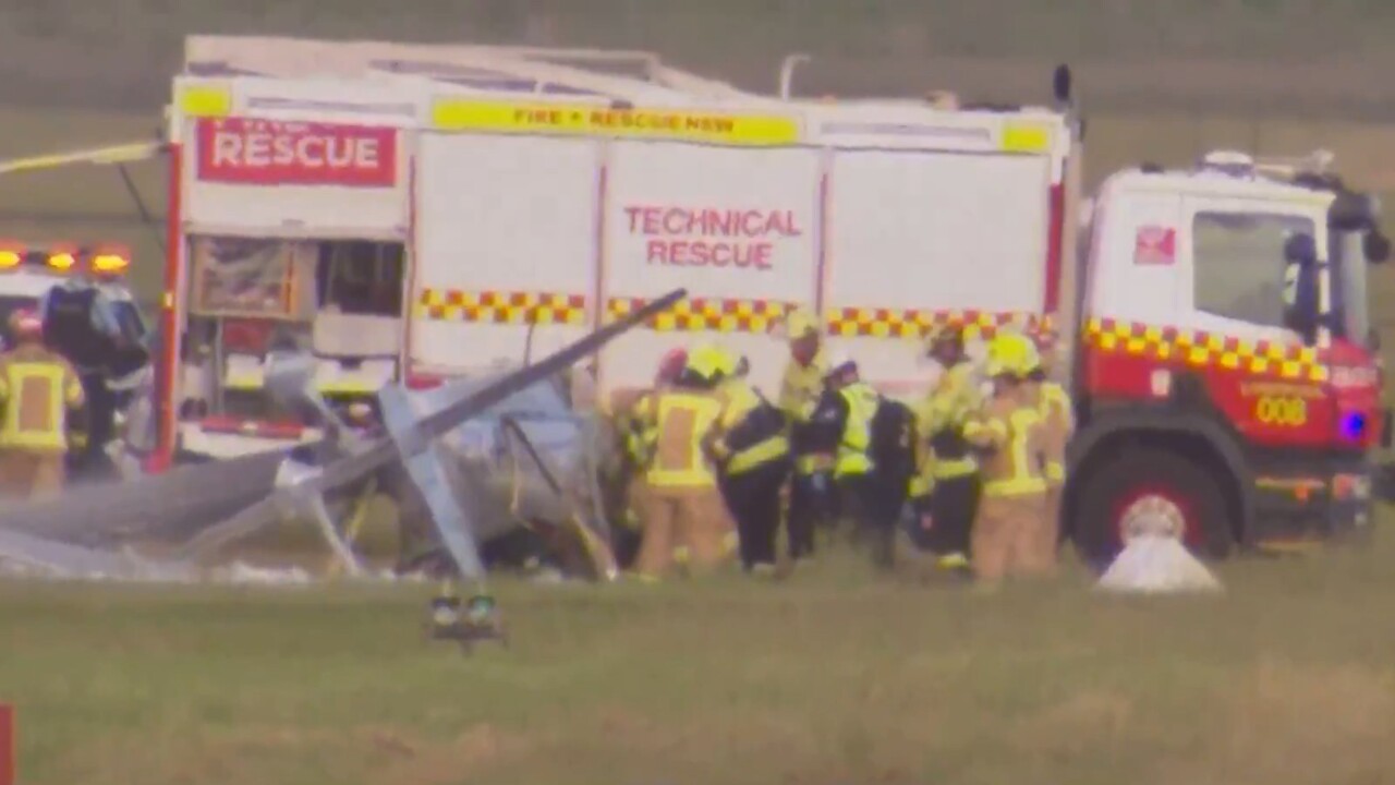 Pilot critically injured following Sydney crash